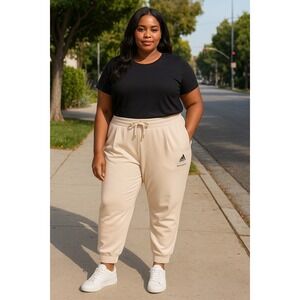 adidas x 11 Honoré Sweatpants Women Plus‎ Size 4X Straight Leg 7/8 Athleisure